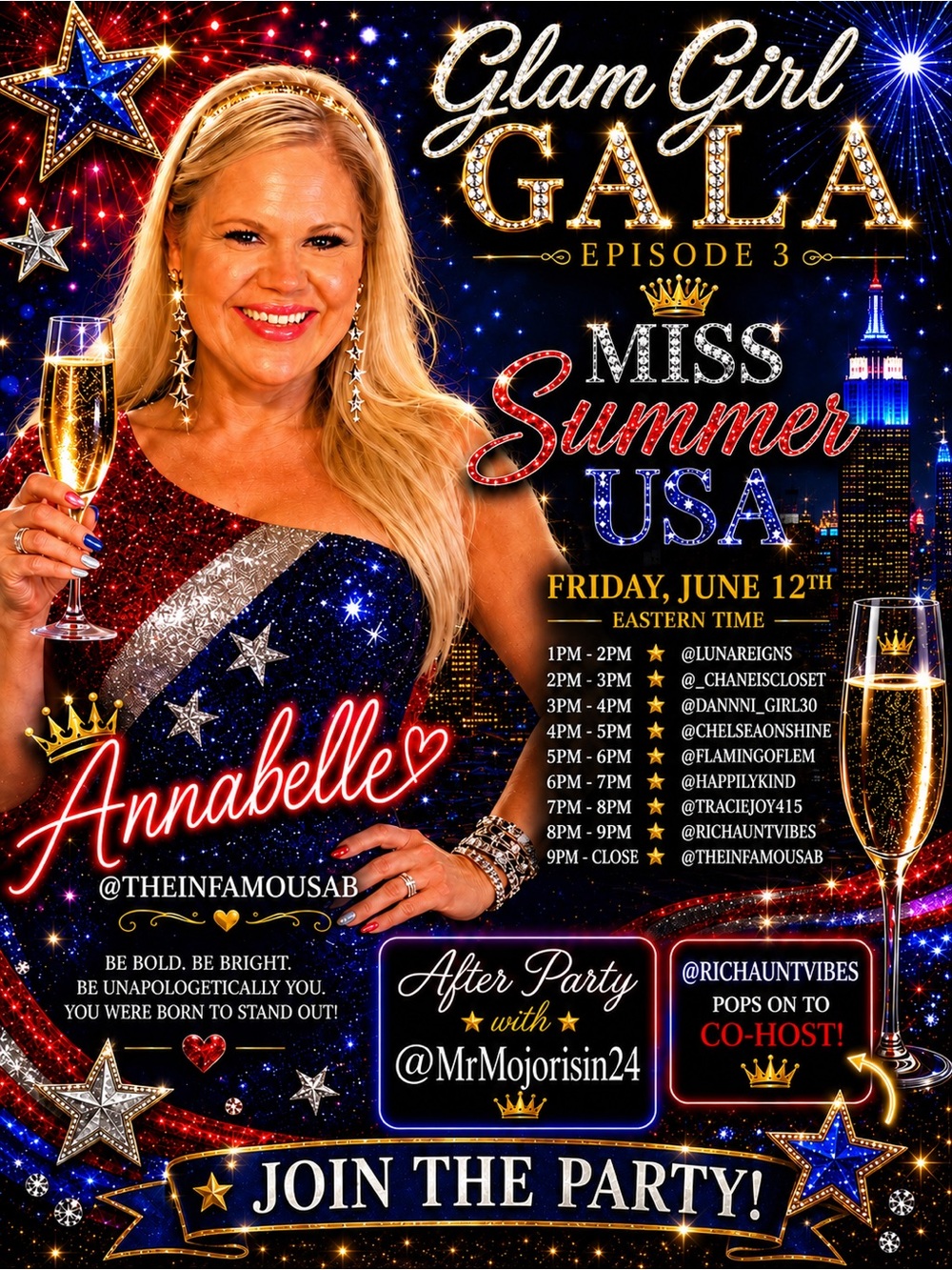 Glam Girl Gala β¨
Live Show Flyer β¨ - Picture 10 of 12